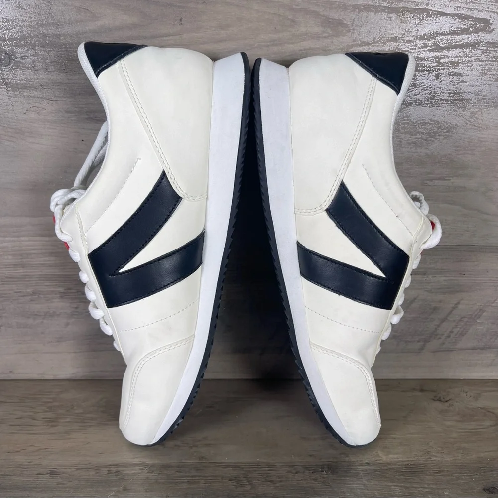 Kizik‎ Milan Hands Free Unisex M9/W10.5 Optic White Leather Athletic Shoes